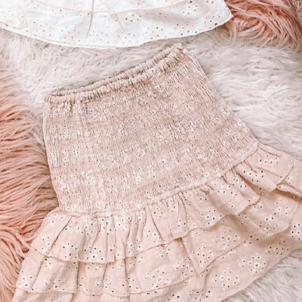 Olivaceous  Blush Skirt